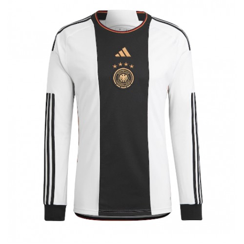 Germany Replica Home Stadium Shirt World Cup 2022 Long Sleeve